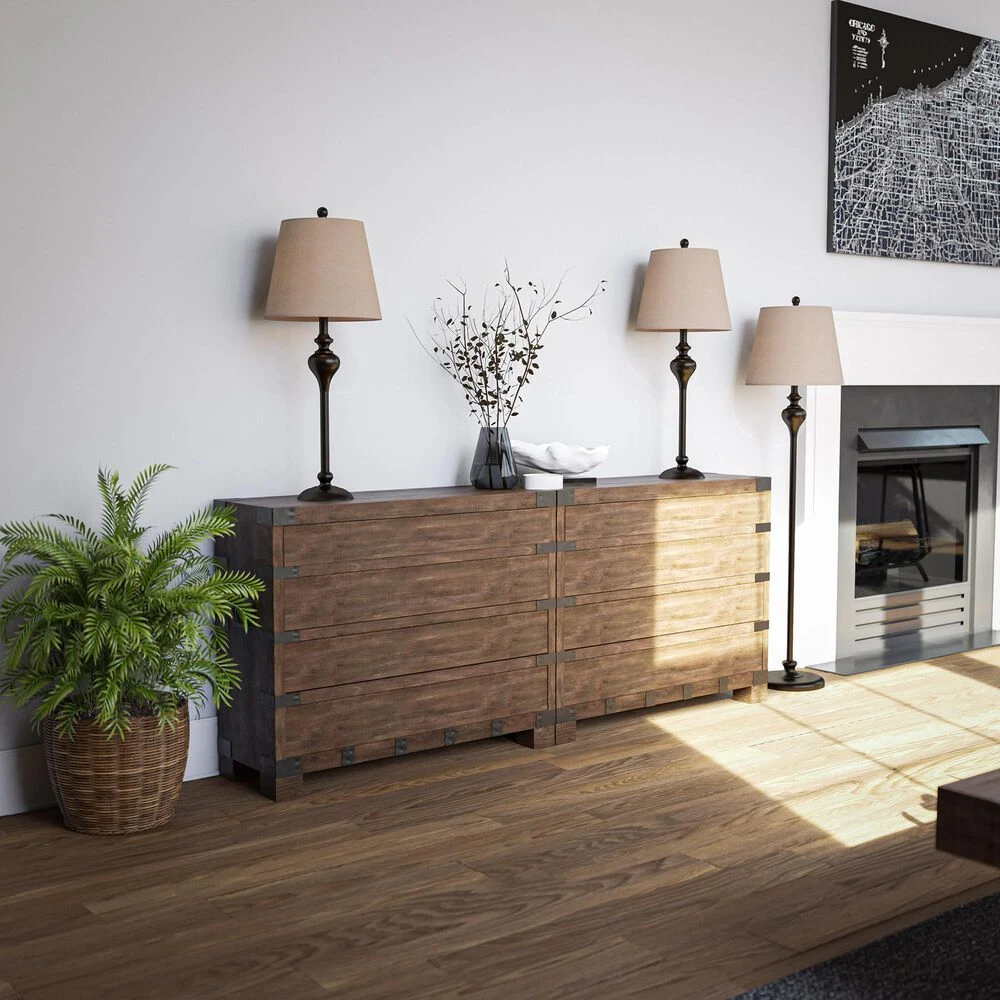 Kenroy Charlotte Floor And Table Lamp Set In Oil Rubbed Bronze (Set Of 3) 12 Kenroy Charlotte Floor And Table Lamp Set In Oil Rubbed Bronze (Set Of 3) - Image 10