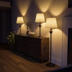 Kenroy Charlotte Floor And Table Lamp Set In Oil Rubbed Bronze (Set Of 3) 26 Kenroy Charlotte Floor And Table Lamp Set In Oil Rubbed Bronze (Set Of 3) -Home Decor Store 63691208 12