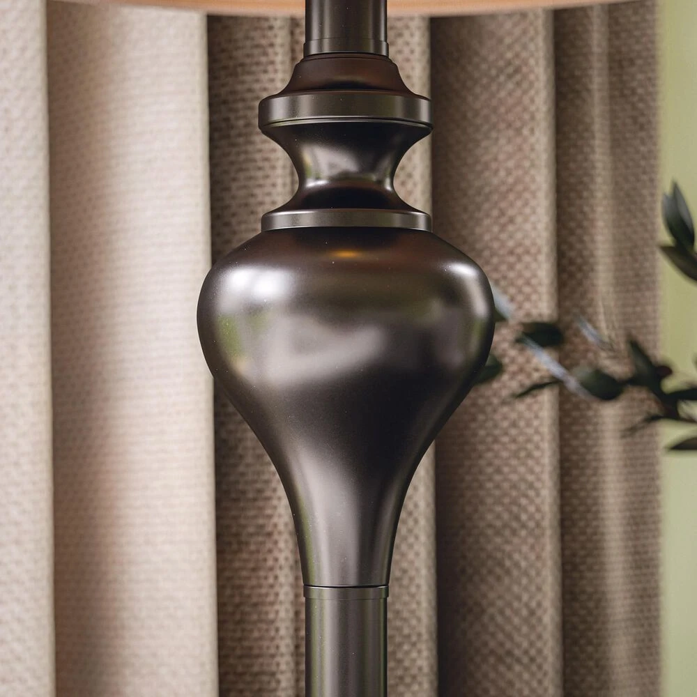 Kenroy Charlotte Floor And Table Lamp Set In Oil Rubbed Bronze (Set Of 3) 5 Kenroy Charlotte Floor And Table Lamp Set In Oil Rubbed Bronze (Set Of 3) - Image 3