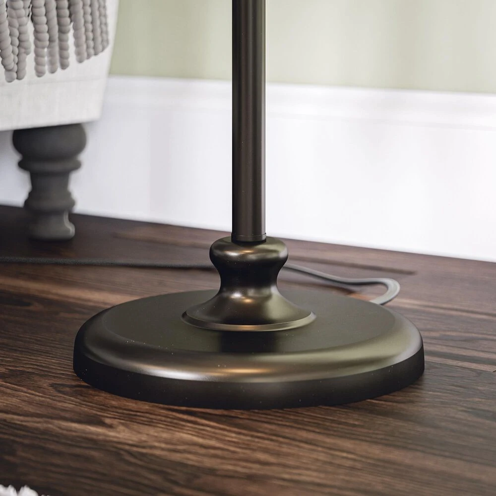 Kenroy Charlotte Floor And Table Lamp Set In Oil Rubbed Bronze (Set Of 3) 6 Kenroy Charlotte Floor And Table Lamp Set In Oil Rubbed Bronze (Set Of 3) - Image 4