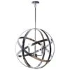 Kenroy Global 3-Light Chandelier In Silver 2 Kenroy Global 3-Light Chandelier In Silver -Home Decor Store 63691224 1