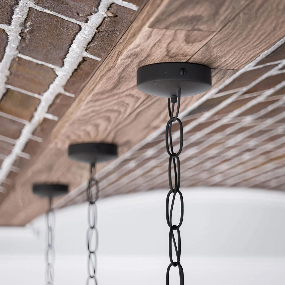 Kenroy Meza 1-Light Small Pendant In Antique Black 5 Kenroy Meza 1-Light Small Pendant In Antique Black - Image 3