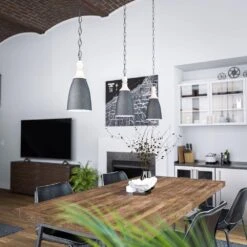 Kenroy Meza 1-Light Small Pendant In Antique Black 14 Kenroy Meza 1-Light Small Pendant In Antique Black -Home Decor Store 63691307 5