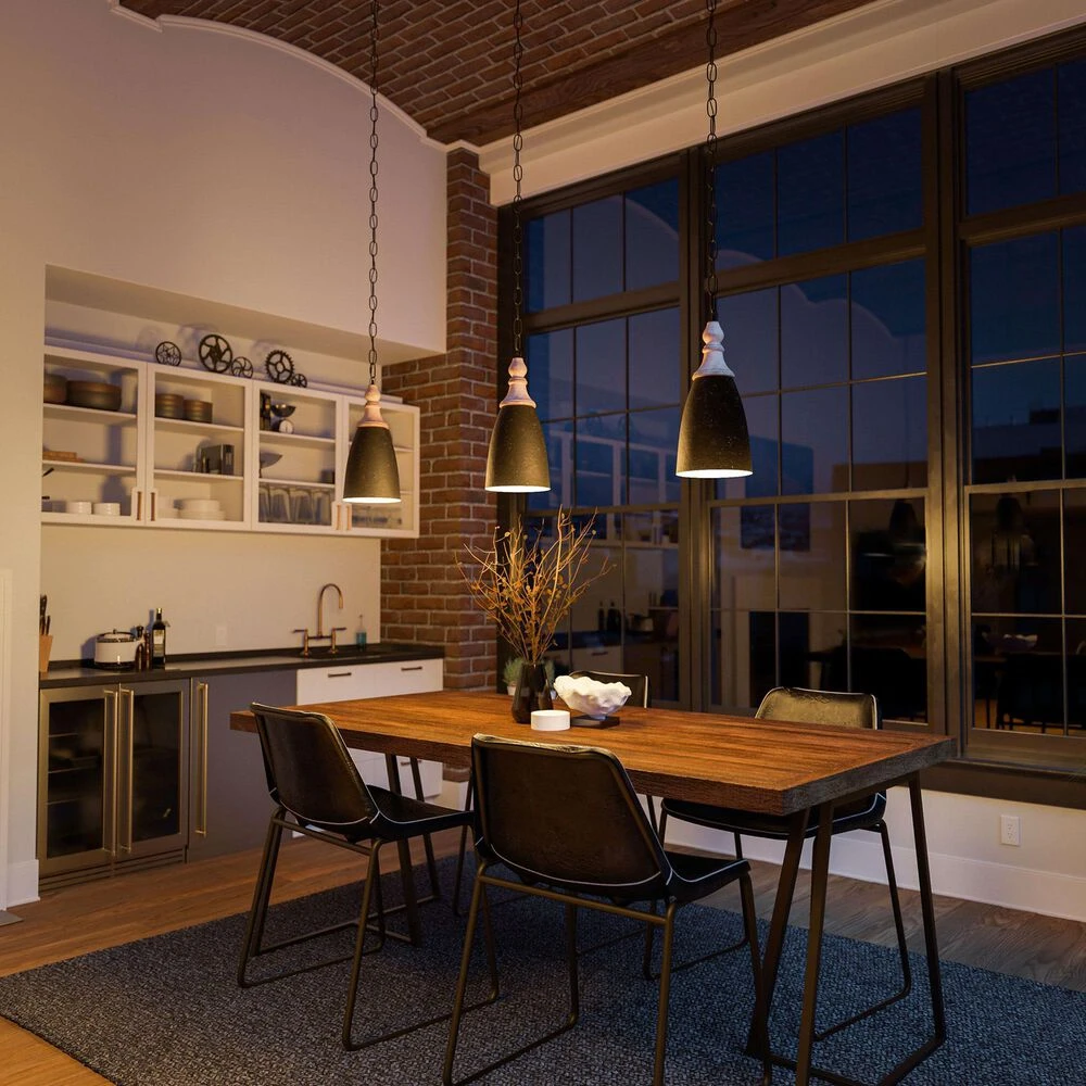 Kenroy Meza 1-Light Small Pendant In Antique Black 10 Kenroy Meza 1-Light Small Pendant In Antique Black - Image 8