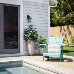 Kenroy Eli 1-Light Lantern In Sandy Black -Home Decor Store 63691349 4