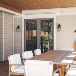 Kenroy Eli 1-Light Lantern In Sandy Black -Home Decor Store 63691349 5