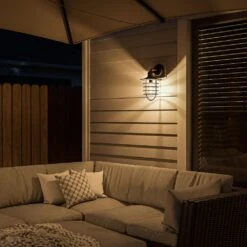 Kenroy Eli 1-Light Lantern In Sandy Black -Home Decor Store 63691349 7