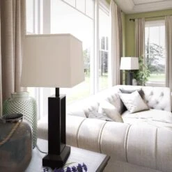 Kenroy Katherine Table Lamp In Black (Set Of 2) -Home Decor Store 63691414 5