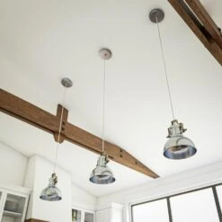 Kenroy Nautilus 1-Light Mini Pendant In Antique Nickel -Home Decor Store 63691430 6