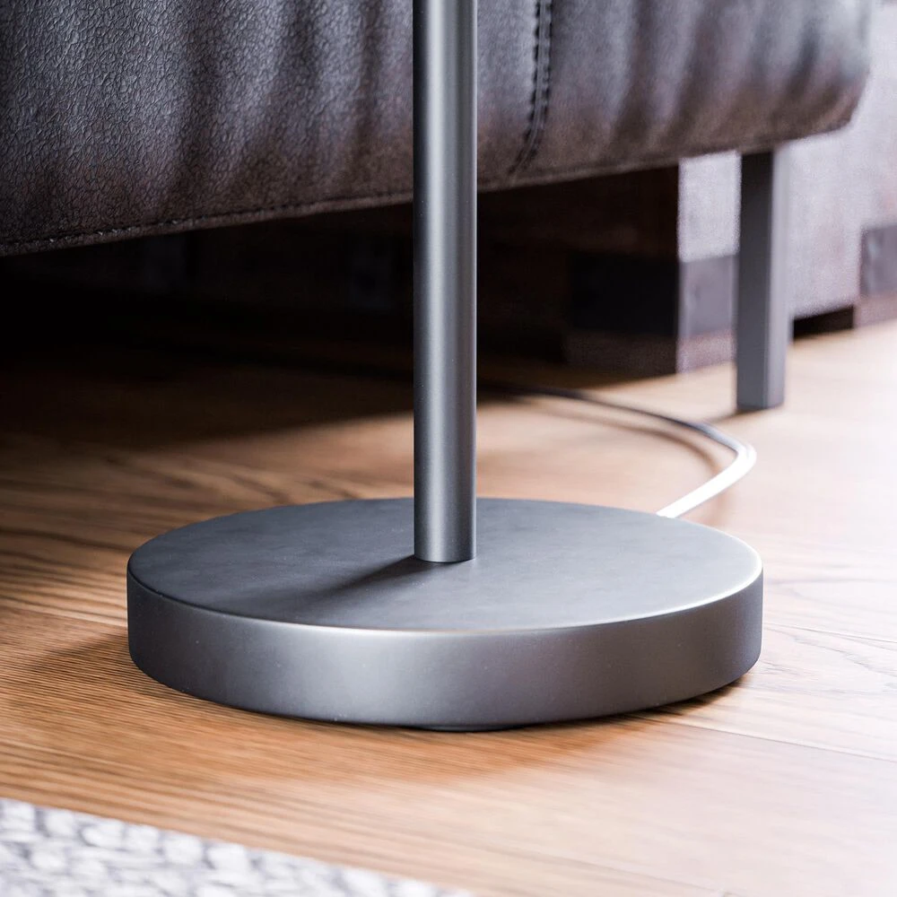 Kenroy Ash Floor Lamp In Black 6 Kenroy Ash Floor Lamp In Black - Image 4