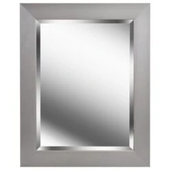 Kenroy Drake Mirror In Brushed Steel