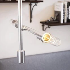 Kenroy Swiv 6-Light Chandelier In Silver 12 Kenroy Swiv 6-Light Chandelier In Silver -Home Decor Store 63691596 3