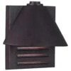 Kenroy Fairbanks 1-Light Small Wall Lantern In Copper -Home Decor Store 63691638 1