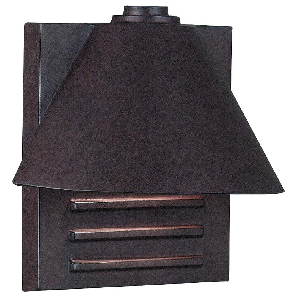 Kenroy Fairbanks 1-Light Small Wall Lantern In Copper 3 Kenroy Fairbanks 1-Light Small Wall Lantern In Copper
