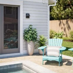 Kenroy Fairbanks 1-Light Small Wall Lantern In Copper 12 Kenroy Fairbanks 1-Light Small Wall Lantern In Copper -Home Decor Store 63691638 4