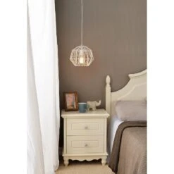 Kenroy Mindi 1-Light Swag Pendant In Weathered White -Home Decor Store 63691729 6