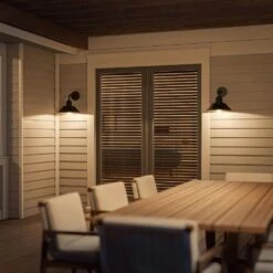 Kenroy Sully Large Patio Wall Lantern With Straight Arm In Black 17 Kenroy Sully Large Patio Wall Lantern With Straight Arm In Black -Home Decor Store 63691752 8