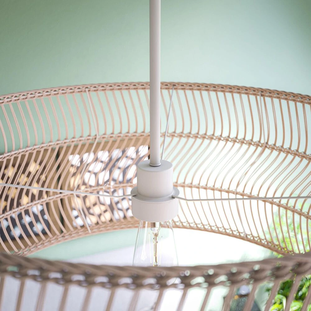 Kenroy Butler 1-Light Pendant In White 7 Kenroy Butler 1-Light Pendant In White - Image 5