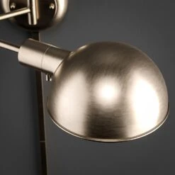 Kenroy Frye Wall Swing Arm Lamp In Antique Nickel -Home Decor Store 63691893 3