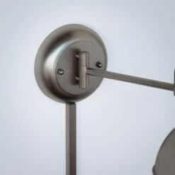 Kenroy Frye Wall Swing Arm Lamp In Antique Nickel -Home Decor Store 63691893 4