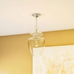 Kenroy Apothecary 1-Light Pendant In Chrome