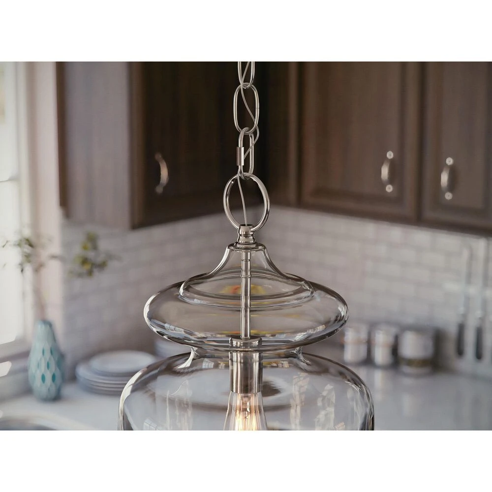 Kenroy Apothecary 1-Light Pendant In Chrome 6 Kenroy Apothecary 1-Light Pendant In Chrome - Image 4
