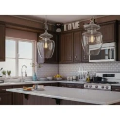 Kenroy Apothecary 1-Light Pendant In Chrome 19 Kenroy Apothecary 1-Light Pendant In Chrome -Home Decor Store 63692073 6