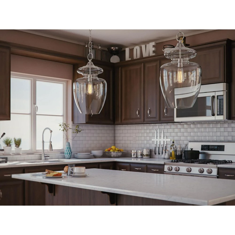 Kenroy Apothecary 1-Light Pendant In Chrome 8 Kenroy Apothecary 1-Light Pendant In Chrome - Image 6