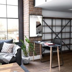 Kenroy Steam Fitter Wall Mirror In Silver 15 Kenroy Steam Fitter Wall Mirror In Silver -Home Decor Store 63692198 5