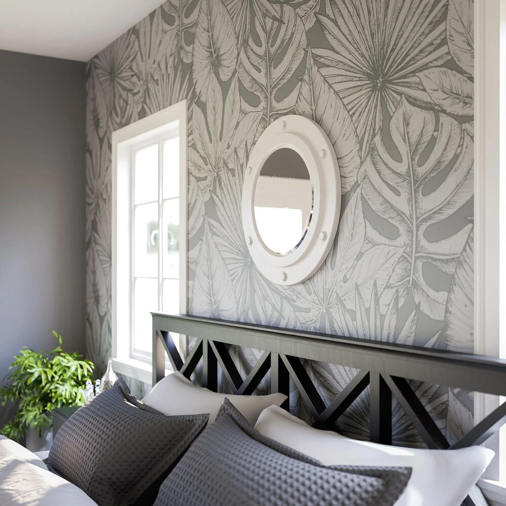 Kenroy Portside Wall Mirror In Distressed White 5 Kenroy Portside Wall Mirror In Distressed White - Image 3