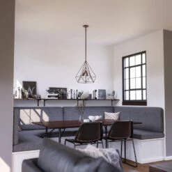 Kenroy Pyramid 3-Light Pendant In Vintage Copper -Home Decor Store 63692362 10