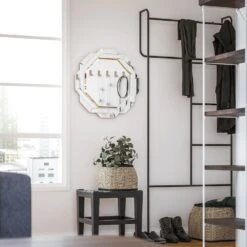 Kenroy Junction Small Wall Mirror In Clear -Home Decor Store 63692438 5