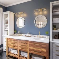 Kenroy Junction Small Wall Mirror In Clear -Home Decor Store 63692438 8