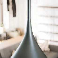 Kenroy Landon 1-Light Pendant In Matte Black -Home Decor Store 63692578 4