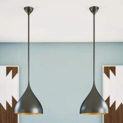 Kenroy Landon 1-Light Pendant In Matte Black -Home Decor Store 63692578 6