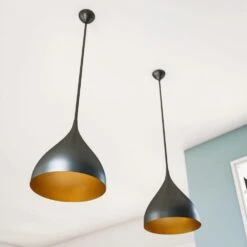 Kenroy Landon 1-Light Pendant In Matte Black -Home Decor Store 63692578 7