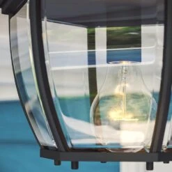 Kenroy Dural 1-Light Flush Mount In Black -Home Decor Store 63692735 3