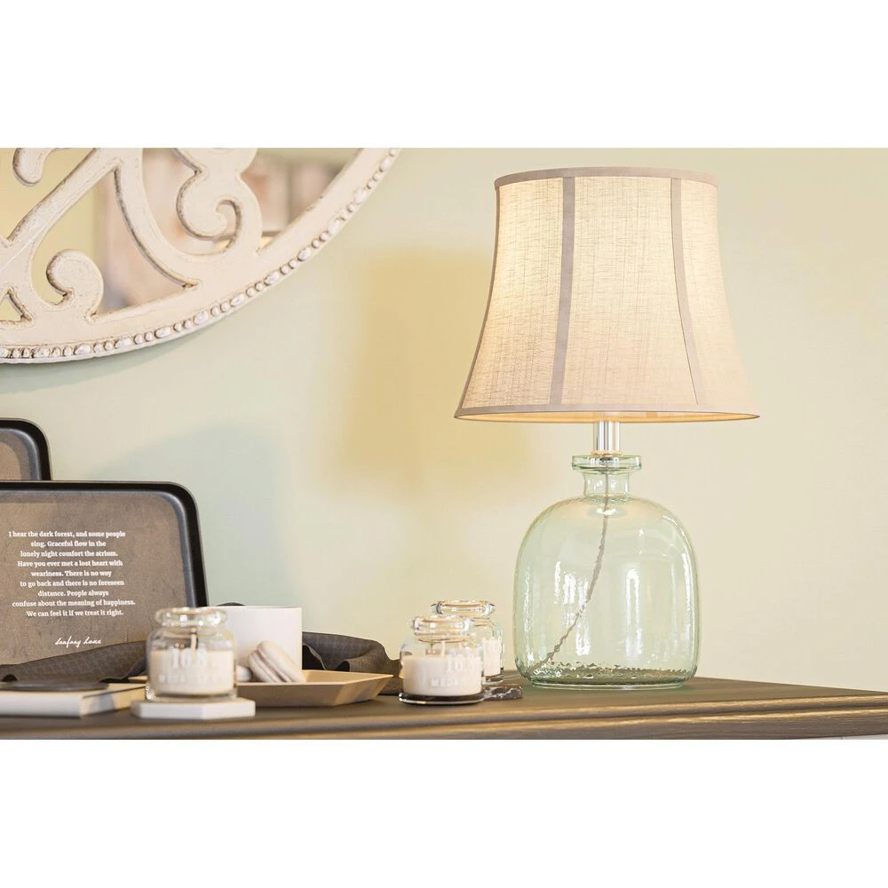 Kenroy Sydney Accent Lamp In Aqua And Brushed Steel 6 Kenroy Sydney Accent Lamp In Aqua And Brushed Steel - Image 4