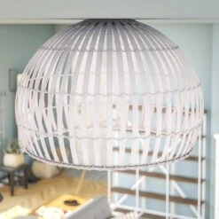 Kenroy Moon 1-Light Flush Mount In White -Home Decor Store 63693147 4