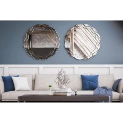 Kenroy Turk Wall Mirror In Clear -Home Decor Store 63693170 5