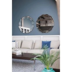 Kenroy Turk Wall Mirror In Clear -Home Decor Store 63693170 7