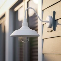 Kenroy Dale 1-Light Lantern In Matte White -Home Decor Store 63693287 5