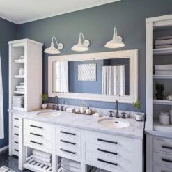 Kenroy Dale 1-Light Lantern In Matte White -Home Decor Store 63693287 8