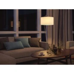 Kenroy Kaler Arc Floor Lamp In Antique Brass -Home Decor Store 63693337 7