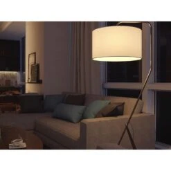 Kenroy Kaler Arc Floor Lamp In Antique Brass -Home Decor Store 63693337 8