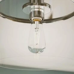 Kenroy Capri 1-Light Flush Mount In Chrome 12 Kenroy Capri 1-Light Flush Mount In Chrome -Home Decor Store 63693451 3