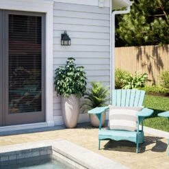 Kenroy Nelson 1-Light Lantern In Sandy Black 13 Kenroy Nelson 1-Light Lantern In Sandy Black -Home Decor Store 63693618 4