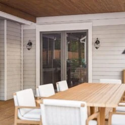 Kenroy Hatteras 1-Light Medium Outdoor Wall Lantern In Black -Home Decor Store 63693675 6