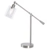 Kenroy Thornton Desk Lamp In Silver 1 Kenroy Thornton Desk Lamp In Silver -Home Decor Store 63693865 1