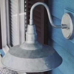 Kenroy Dale 1-Light Wall Lantern In Galvanized 11 Kenroy Dale 1-Light Wall Lantern In Galvanized -Home Decor Store 63693931 2